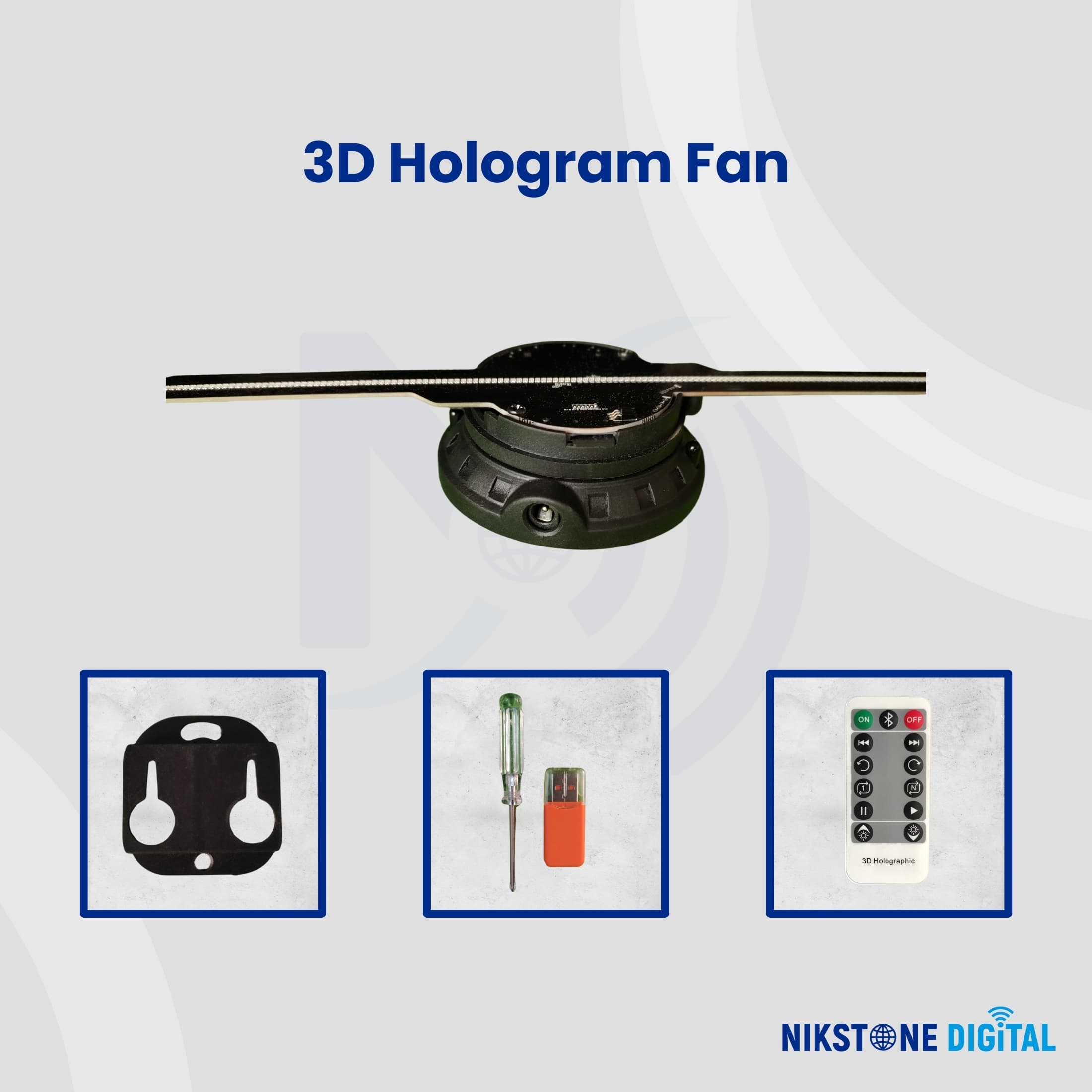 42 cm 3D Hologram Fan LED Display