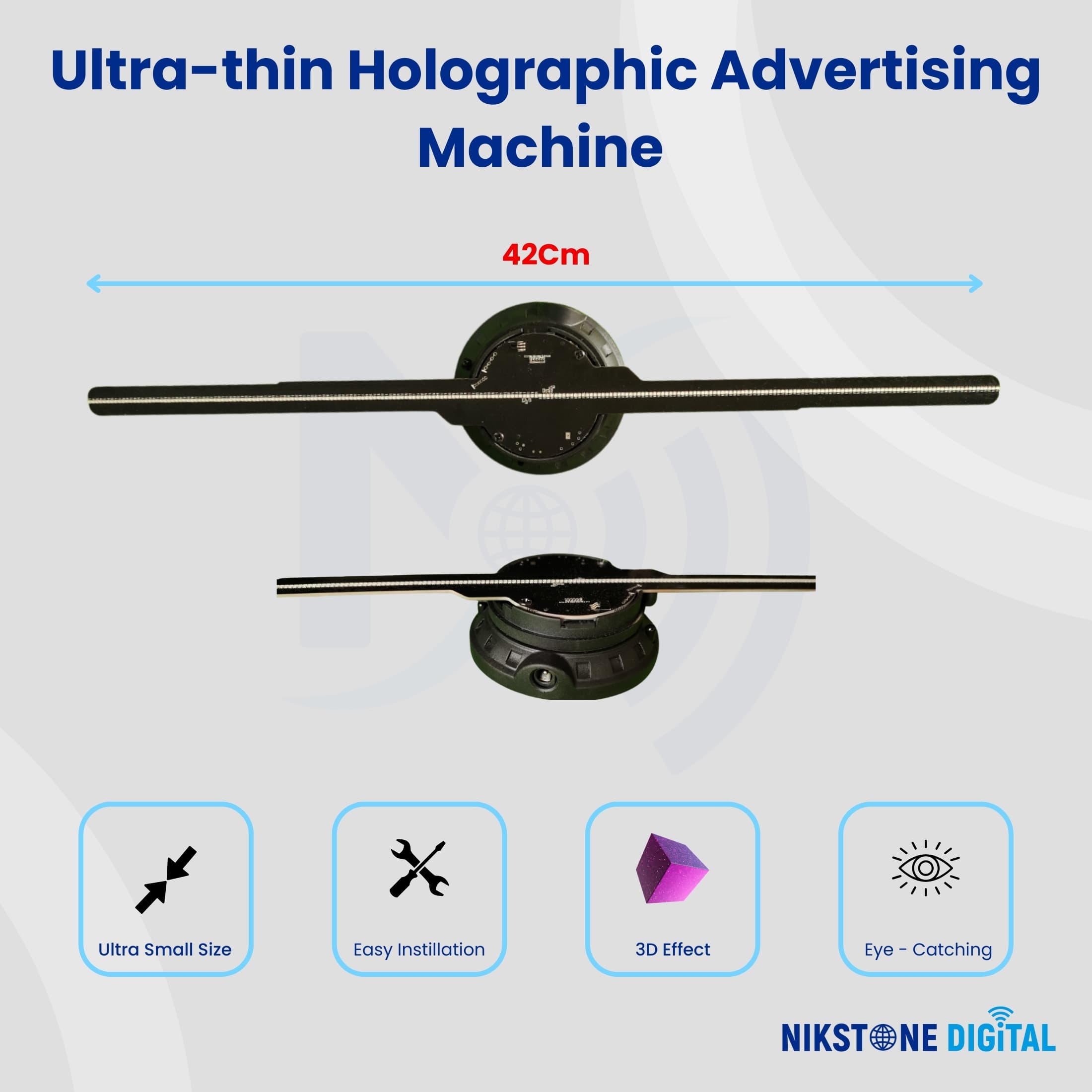 42 cm 3D Hologram Fan LED Display