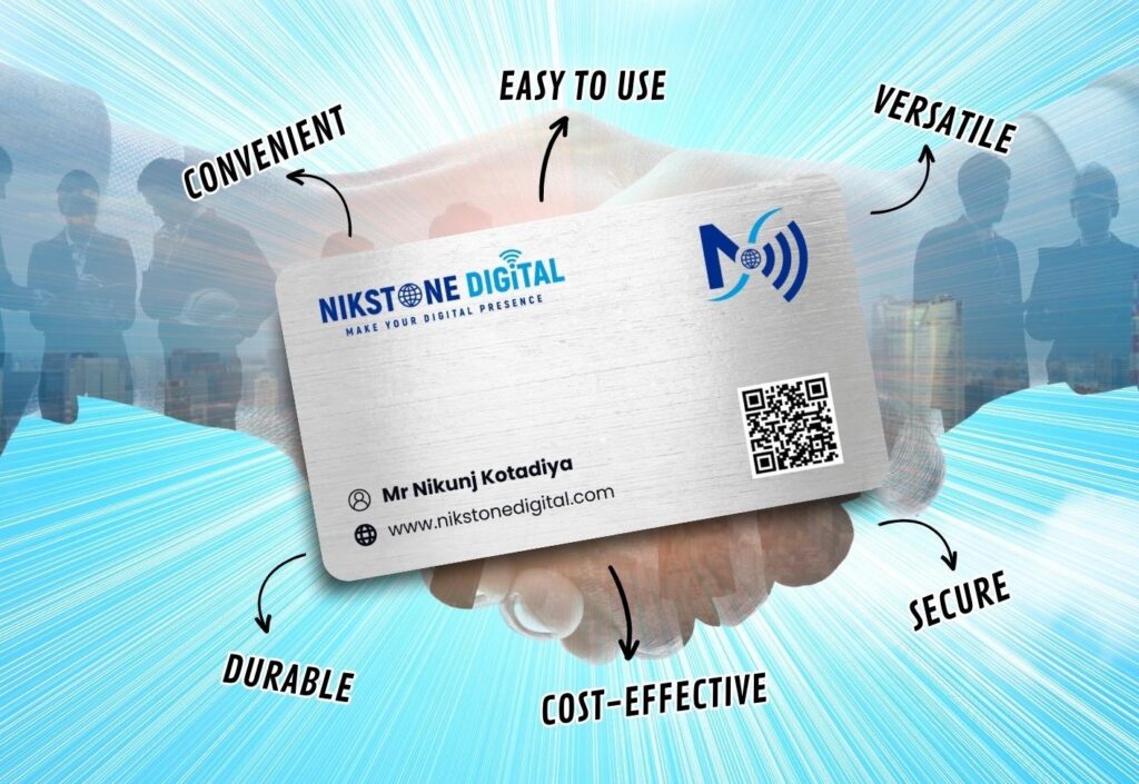 metal nfc business card